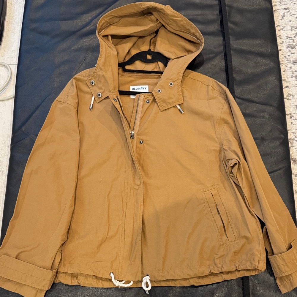 Old Navy Camel Hooded Jacket